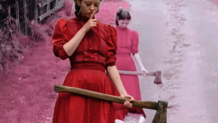 กระโปรงแดง ขวาน