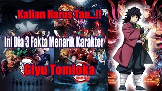 Kalian Harus Tau..!! Ini Dia 3 Fakta Menarik Karakter Giyu Tomioka