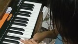 My five years old daughter playing the piano ❤️