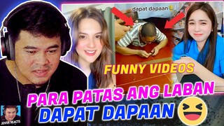 PARA PATAS ANG LABAN DAPAT DAPAAN - PINOY FUNNY MEMES FUNNY VIDEOS COMPILATION by Jover Reacts