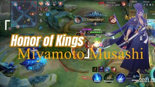 Honor of Kings: Miyamoto Musashi Gameplay FIGHTER ASSASSIN KEREN !!!