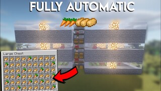 How to Make Automatic Carrot and Potato Farm in Minecraft 1.18