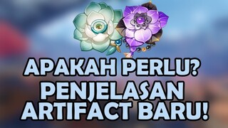 PENJELASAN ARTIFACT BARU! Simpan Resin Kalian! | Genshin Impact Indonesia