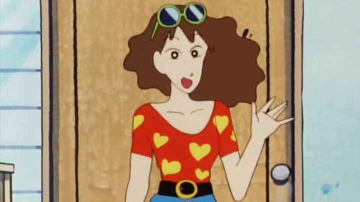 Not in the Taiwanese dub! Early Shin-chan is so cute and handsome—Misa too looks absolutely gorgeous