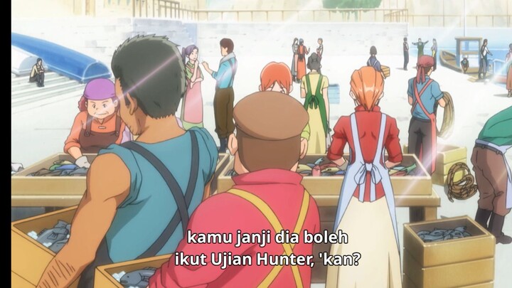 kisah tentang seorang anak yang ingin mengikuti ujian HUNTER