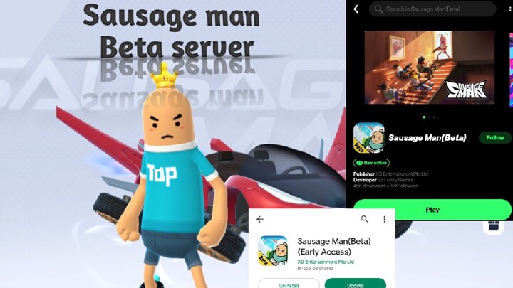 sausage man Beta server