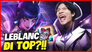 (LMHT) GIÁO ÁN LEBLANC ĐI TOP LEO RANK THÁCH ĐẤU CỰC DỊ CỦA EM HIẾU, HÀNH NÁT GNAR TEAM BẠN !!!