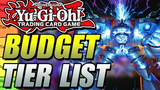 Yugioh Budget Tier List! | Post Battles of Legend Terminal Revenge!