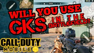 GKS NEW GUN IN BATTLE ROYALE GAMEPLAY  | Call of Duty Mobile | Solo TPP