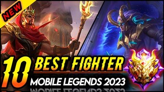 10 BEST FIGHTER IN MOBILE LEGENDS 2023 -  SEASON 28 | Mobile Legends Best Hero