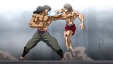 Baki easily defeated Shunsei Kaku, Retsu vs Kaiou Jyaku