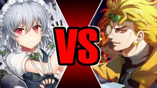 【MUGEN】ซาคุยะ อิซาโยอิ VS ดิโอ บรันโด้【1080P】【60 เฟรม】