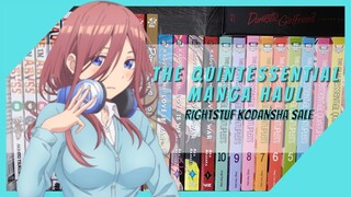The Quintessential Manga Haul | Rightstuf Pickups Kodansha Sale (October 2020)