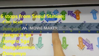 Seoul Station Halla Vivaldi to Korea University Anam Hospital