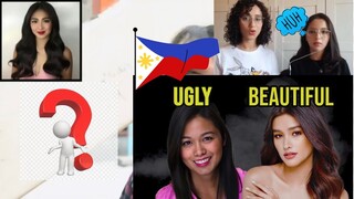 Reaction to What's The Ideal Beauty Standard In The Philippines? | ASIAN BOSS #philippines