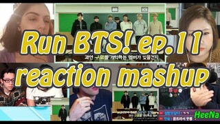 [BTS] Run BTS ep.11｜reaction mashup