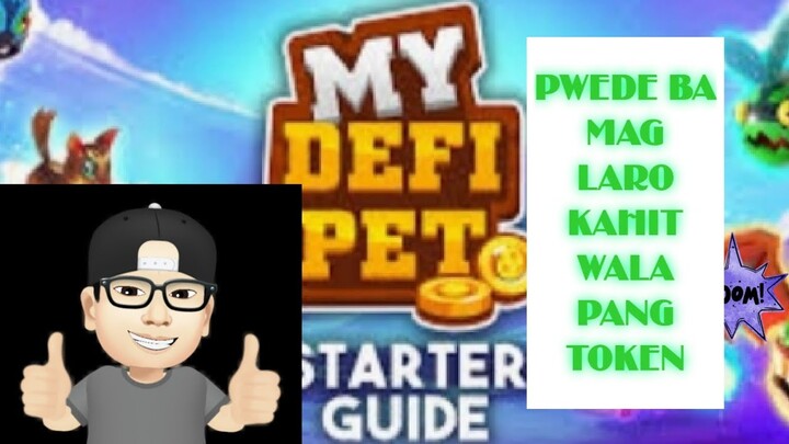 #mydefipet starting without investment pwede ba?