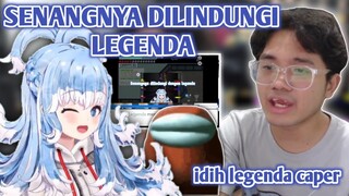reaksi bang al liat kobo dilindungi legenda di among us