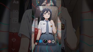 EDIT* ( NANA ) SERAGAM SMA, JJANIME🎟️ #anime #wibuelit #animeedit #animegif
