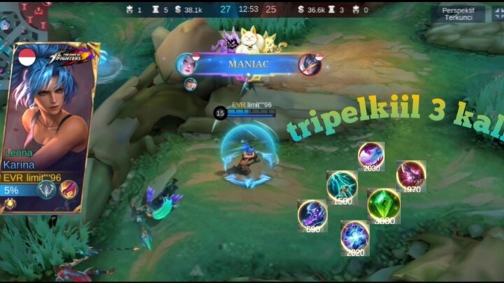 tripelkiil 3 maniac nya satu kali