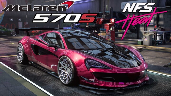 Need for Speed HEAT [แต่งรถ] - สีหวานๆก็ซิ่งได้! (McLaren 570S)