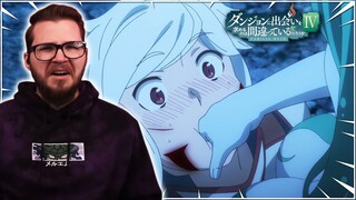 Bell Sucks a Mermaid 😳 DANMACHI IV (S4) Ep 4 Reaction