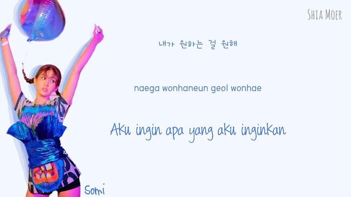 SOMI - BIRTHDAY [Han/Rom/Ina] Color Coded Lyrics | Lirik Terjemahan Indonesia