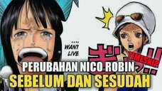 PERUBAHAN BESAR NICO ROBIN SEBELUM DAN SESUDAH TIMESKIP