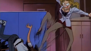 Taro's actions disgusted the boss. Because of Taro's enthusiasm, he unplugged the computer and the c