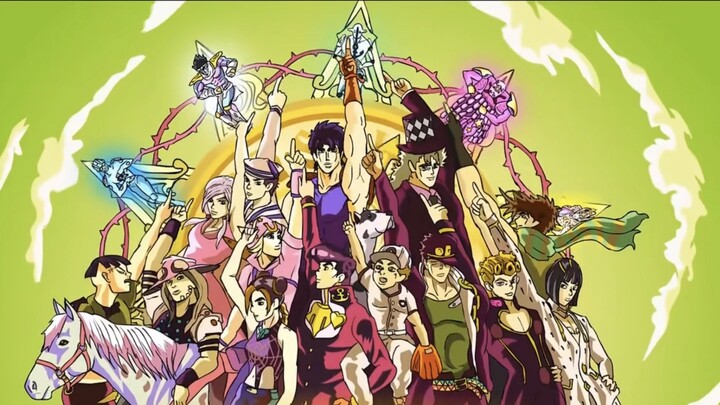 [نقل] يغني ويرقص، لكنه شخصيات جو جو وأشرار عبر الأجيال