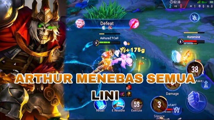 ARTHUR MenebaS semua lawan