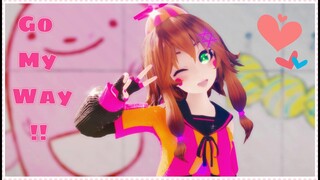 [fnaf mmd/fnaf ucn mmd]❀Cute Loli Dee Dee - GO MY WAY!!❀(2K/1440p/60fps)♥Ultimate Custom Night DD♥