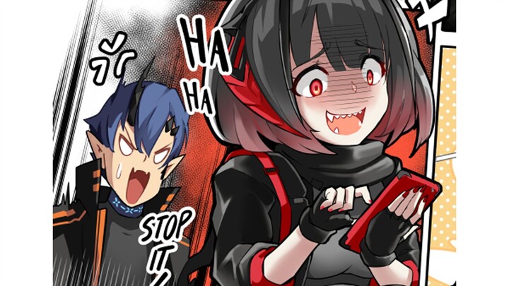 W: Aku akan mengunggah wajah buruk Yan Ke di Weibo! [Komik Audio Arknights] (Subtitel Mandarin)