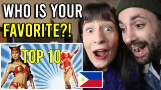 TOP 10 FILIPINO SUPERHEROS - Foreigners Reaction