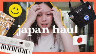 JAPAN 2019 Haul (Pt. 1) | Music stuff, camera gear, books, bags, etc