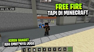 FREE FIRE TAPI DI MINECRAFT