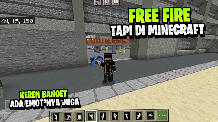 FREE FIRE TAPI DI MINECRAFT