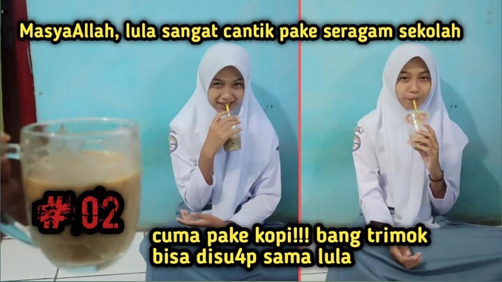 Demi hadi4h ke2 lula menyuap bang trimok pake segelas kopi🤣@mbah wongso prayoga@bang trimok