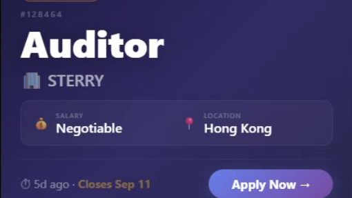 HK_1 Hong kong daily job updates