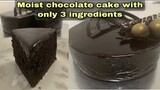Chocolate cake with only 3 ingredients