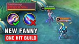 FANNY NEW ONE HIT BUILD!! No Need Ultimate!! (THEY REPORTED ME)😭