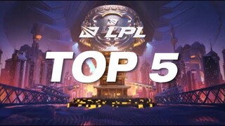 Chung kết nhánh thua - Playoffs LPL Mùa Xuân 2021 | Top 5 Highlight | RNG vs. EDG