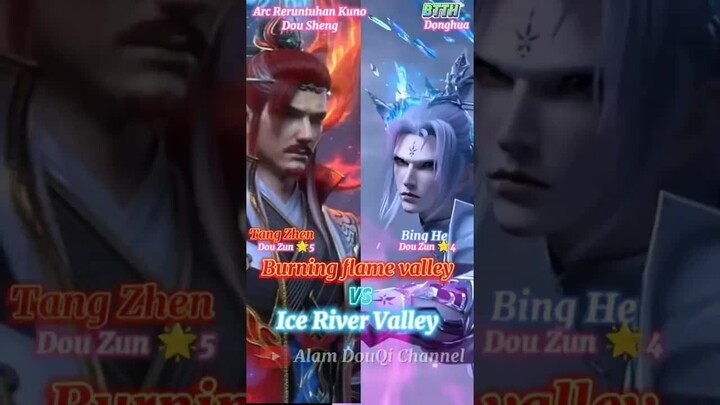TANG ZHEN VS BING HE BTTH #btth #donghua #xiaoyan