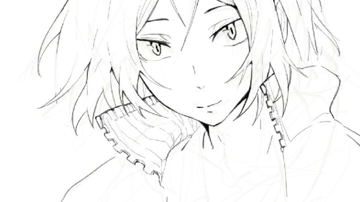 Meniru gaya resmi (versi terbalik)