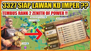 3327 SIAP LAWAN KD IMPER ?? DOGE TEMBUS ZENITH OF POWER !! PETA POWER KVK ROK !!