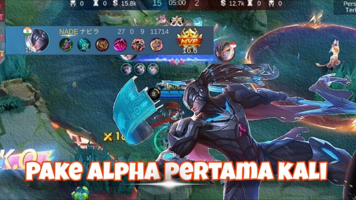Pertama kali pake hero Alpha dan sekalian belajar di mode Clasic