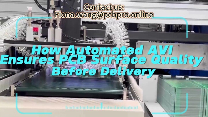 How Automated AVI Ensures PCB Surface Quality Before Delivery