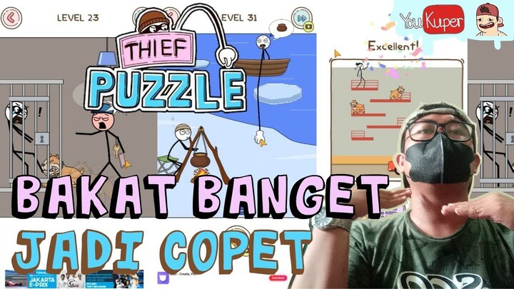 BERKAT GOMU-GOMU NO MI GW BAKAT BANGET JADI COPET | THIEF PUZZLE | YOUKUPER #NGACOGAME
