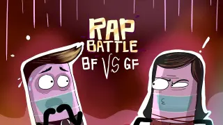 RAP BATTLE: BF VS GF (Pinoy animation) -Raronesc
