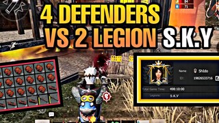 TOP MINING PLAYER of S.K.Y LEGION tried to RAID US with 4 DEFENDERS • Last Island Of Survival